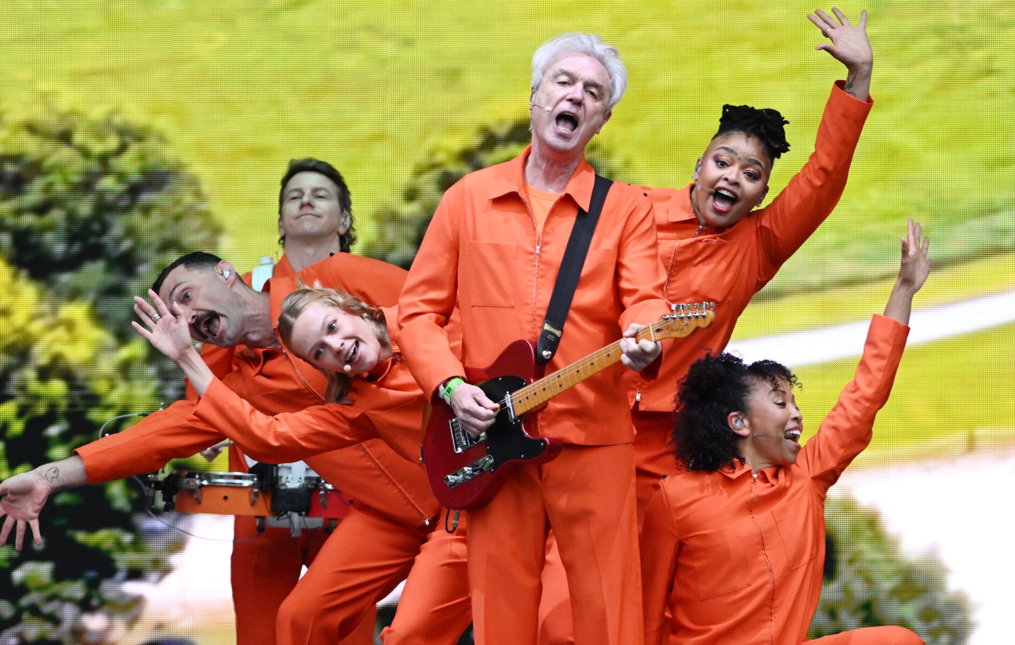 David Byrne performs in 2026. CREDIT: Rune Hellestad - Corbis/Corbis via Getty Images