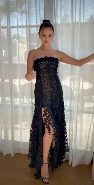 Selena Gomez before Taylor Swift's rehearsal dinner