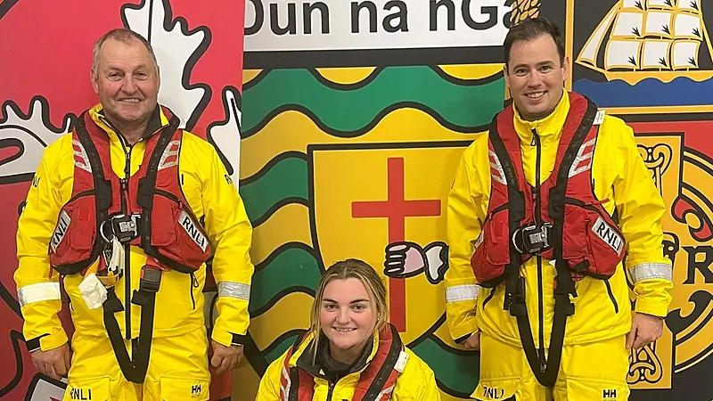 Donegal's RNLI in the thick of the action at Croke Park