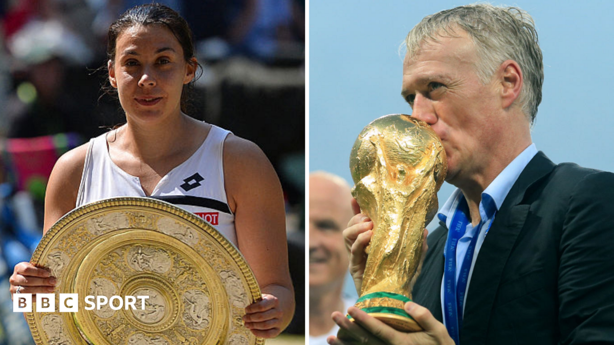 Didier Deschamps celebrates