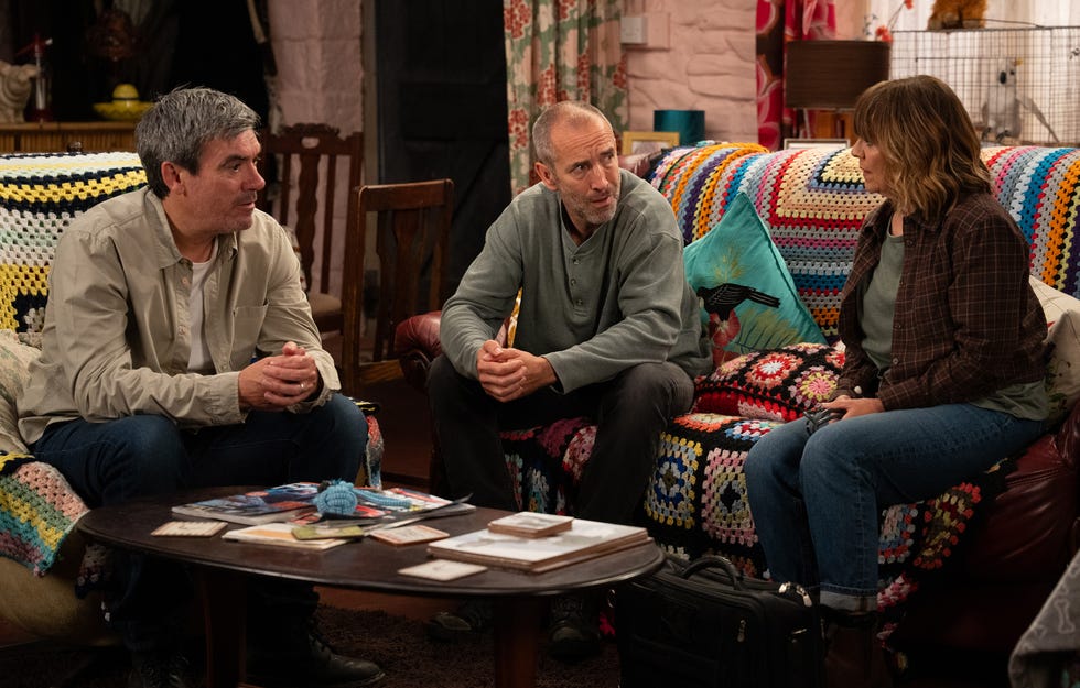 Rhona Goskirk, Cain Dingle, Sam Dingle, Emmerdale rhona goskirk, cain dingle, sam dingle, emmerdale