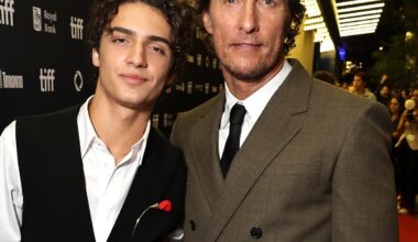 Matthew McConaughey's Son Levi Marks 18th Birthday With Photo