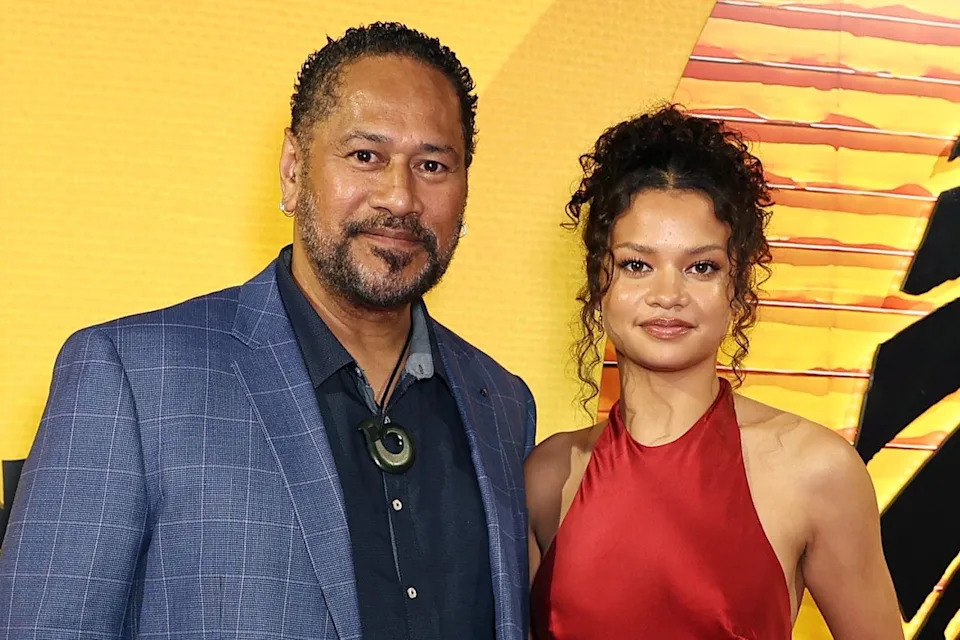 Jay Laga’aia and Catherine Laga’aia in April 2026Credit: Don Arnold/WireImage