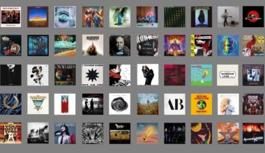 The album covers of the 50 best rock albums of 2026 so far