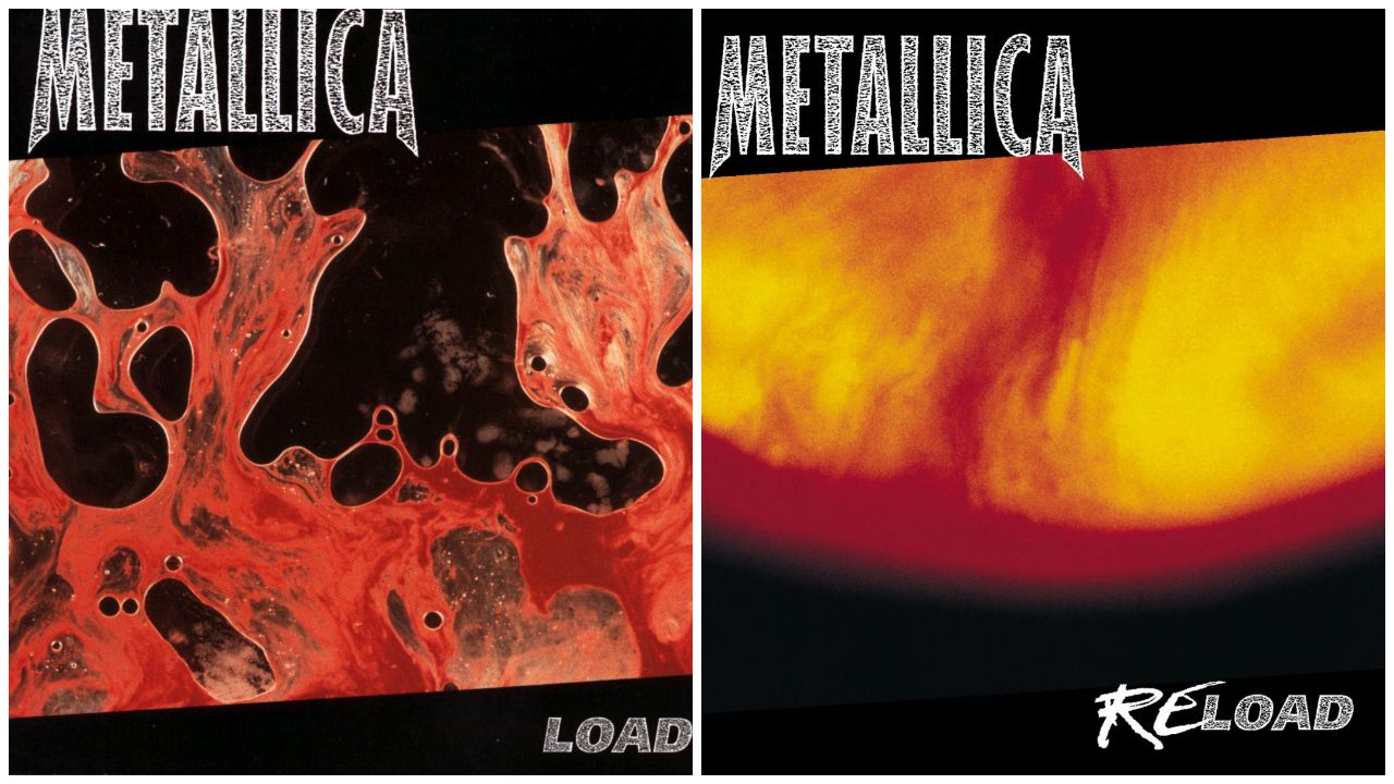 Metallica&rsquo;s Load and Reload album sleeves