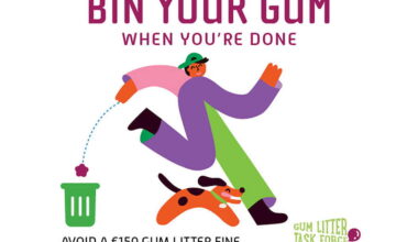 Gum Litter Task Force Roadshow coming to towns across Ireland