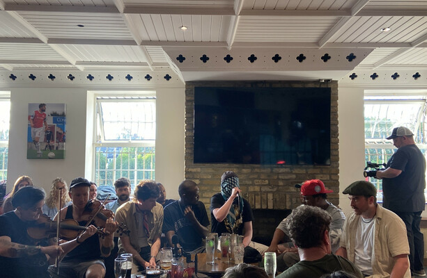 Here's what happened at a hip hop trad session at a pub in Inchicore