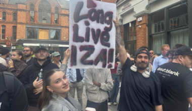 'We have a fight on our hands': Crowds protest against end of Yamamori Izakaya's late events