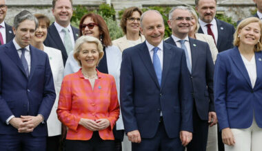 Taoiseach's old student stomping ground delights von der Leyen as EU presidency kicks off - The Journal