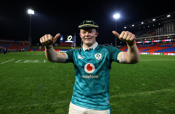 Three phone calls teed 21-year-old Ward up for his Ireland debut