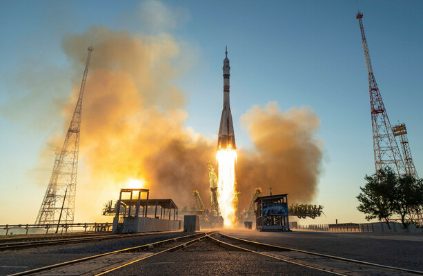 US-Russian crew arrives at International Space Station for eight-month mission