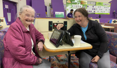 'I don't drink and I don't smoke, so this is it!': Friday night at the bingo in Whitehall