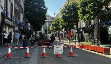 'Obstacle course' removed from Dublin streets after attempt to slow down bikes and scooters