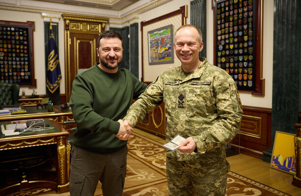Ukraine president Volodymyr Zelenskyy sacks army chief after days of protests - The Journal