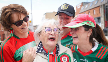 In pics: Kerry and Mayo fans head to Croke Park ahead of All-Ireland Final