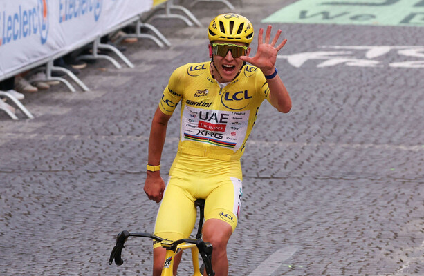 Pogacar clinches record-equalling fifth Tour de France title · The 42