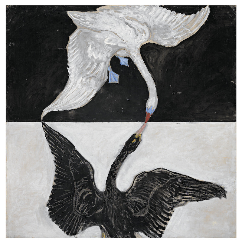 Cygne, n° 1, 1914-1915, huile sur toile, 150 × 150cm, HaK149