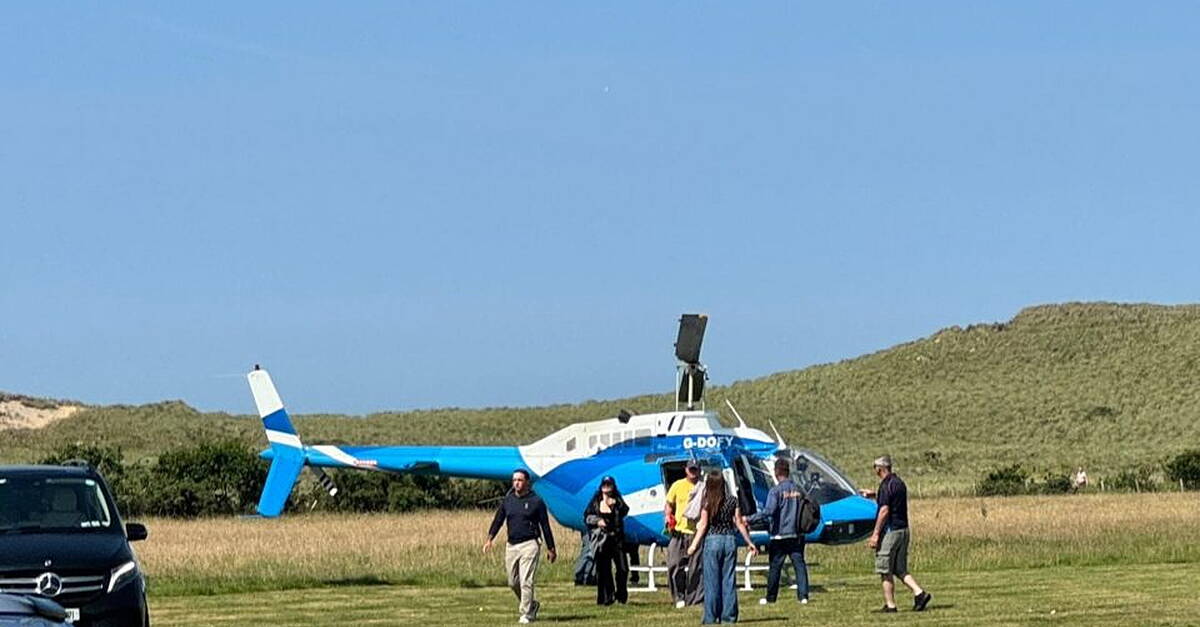 Hollywood stars arrive to Mullaghmore