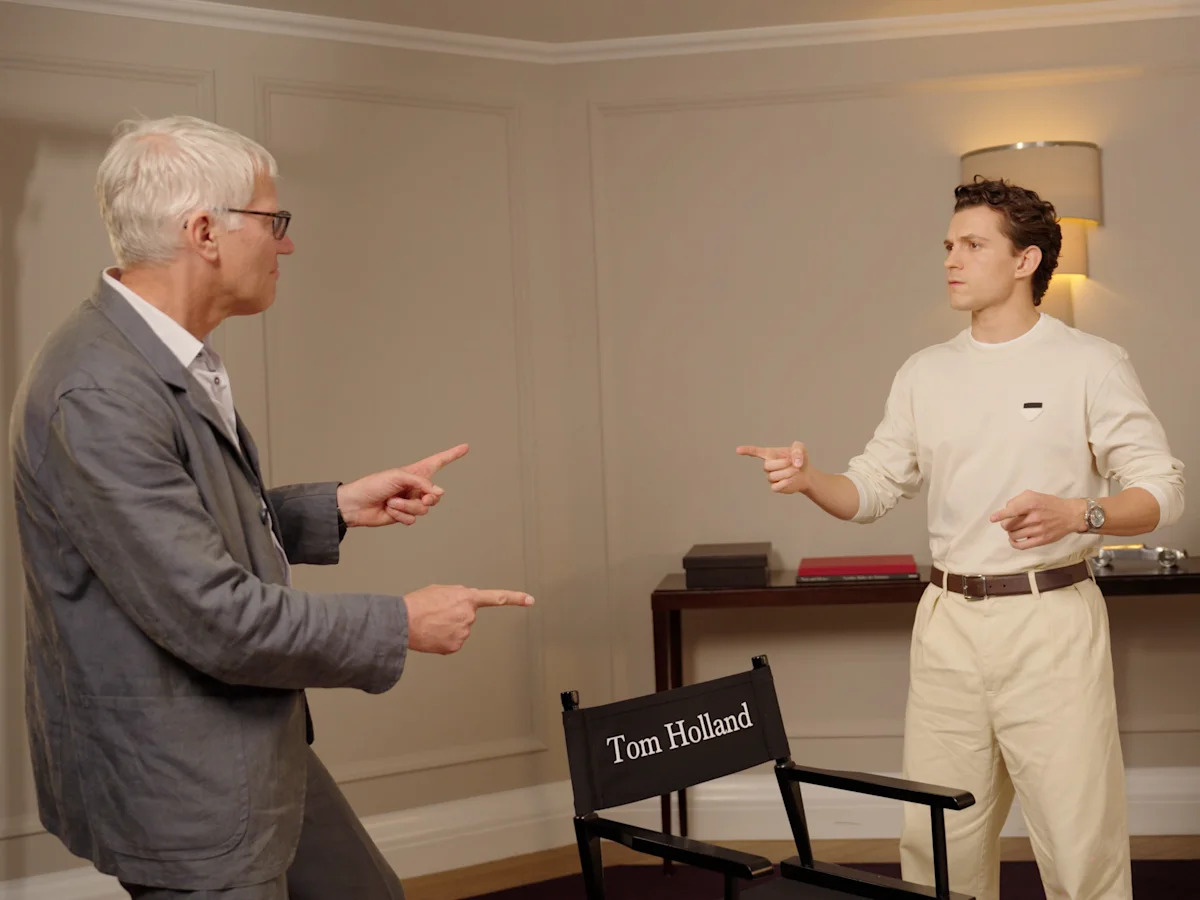 Tom Holland (the actor) broke down the difficulty of filming in Imax in an interview with Tom Holland (the historian)