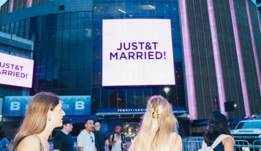 Taylor Swift Fans Seen Eating Pastries Presumed to be From Her Wedding