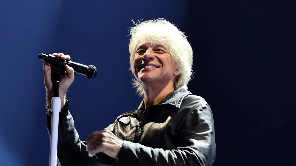 Jon Bon Jovi, 64, narrowly avoids disaster during stage comeback