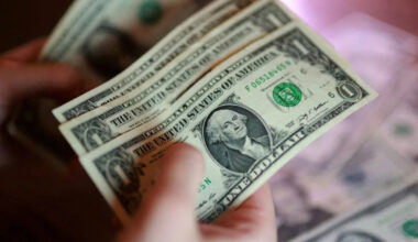 Dollar gains before US jobs report, Fed's Warsh sees improving inflation