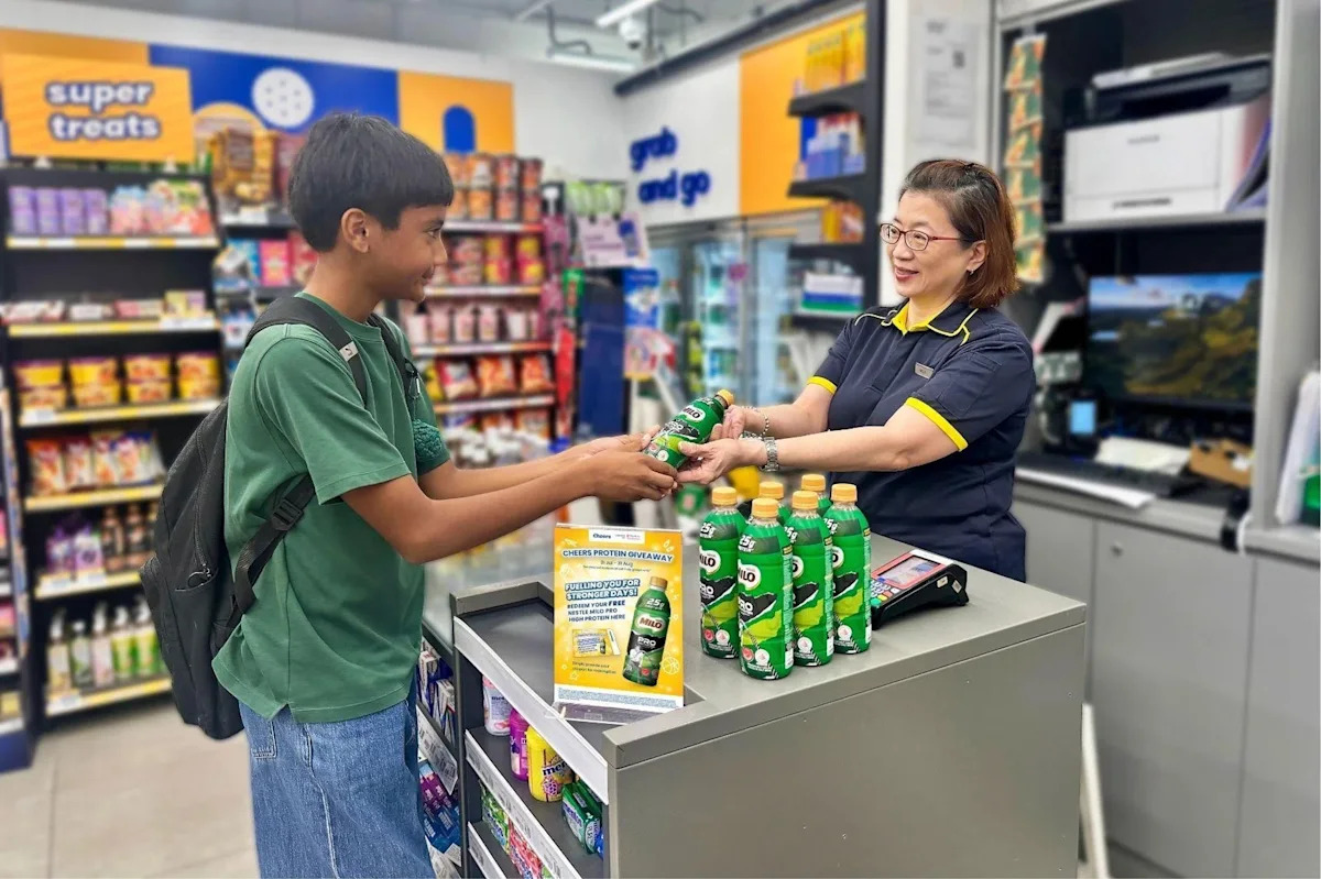 4,500 low-income youth to get protein drinks at Cheers outlets under FairPrice pilot programme