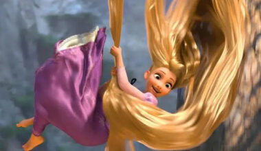 Tangled Live-Action Movie Set Photos Offer First Look at Rapunzel’s Massive Hair, Flynn Rider