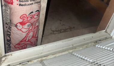 Renter finds dust, insulation, and screws under furnace as allergies flare in new apartment