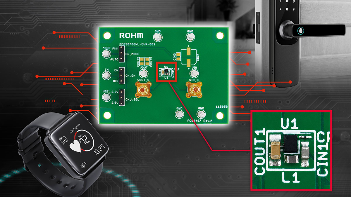 ROHM Develops New Buck-Boost DC-DC Evaluation Board