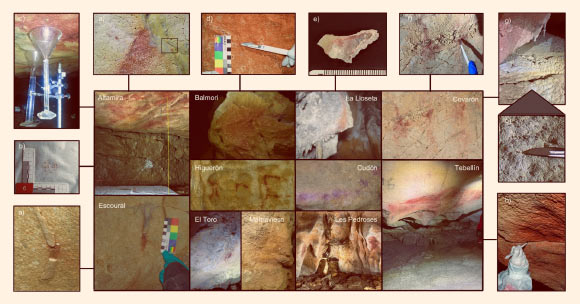 Representative rock art figures from each of the 11 archaeological sites analyzed by Bossoms Mesa et al. Image credit: Bossoms Mesa et al., 10.1038/s41467-026-74234-2.
