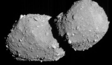 This image of the near-Earth asteroid Torifune was captured with the ONC-T instrument aboard JAXA’s Hayabusa-2 spacecraft on July 5, 2026. Image credit: JAXA / University of Tokyo / Chiba Institute of Technology / Institute of Science Tokyo / AIST / Paris Observatory / IAC.