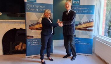 Anne Marie Conibear receives ICE award 'Outstanding Civil Engineer'