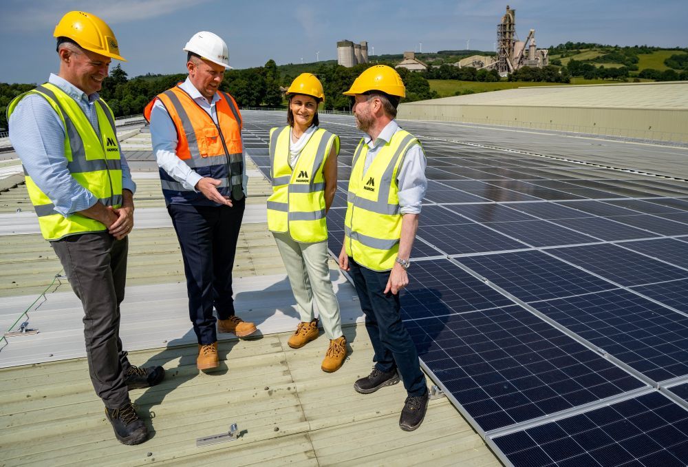 Ireland's largest rooftop solar installation of four hectares and delivering 6MW gets under way at Mannok