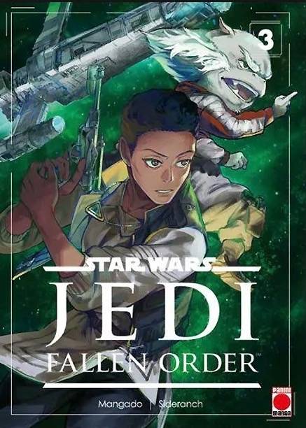 The cover of the Star Wars Jedi: Fallen Order manga volume 3