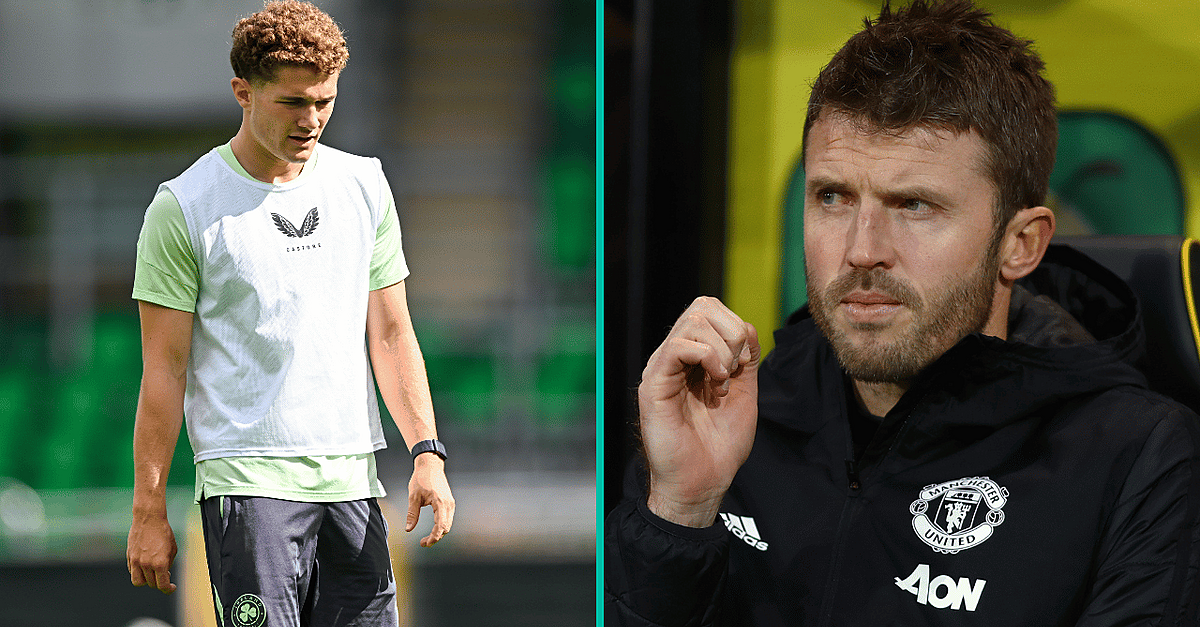 Ireland Youth Star Singled Out By Carrick After Manchester United Display