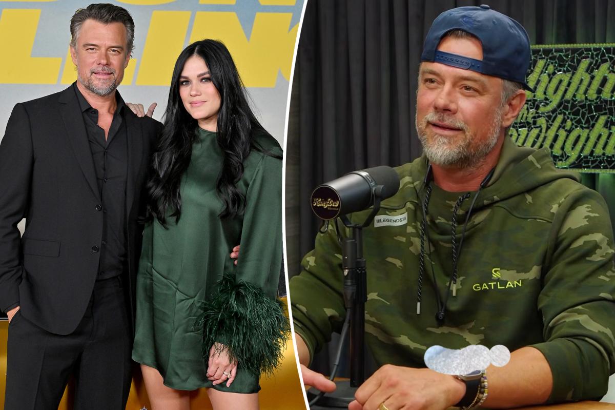 Josh Duhamel addresses being 'too old' for wife Audra Mari