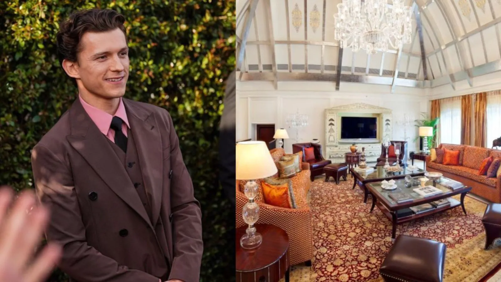 Tom Holland Is Staying In The Suite In India Where Bill Clinton, Justin Trudeau Stayed