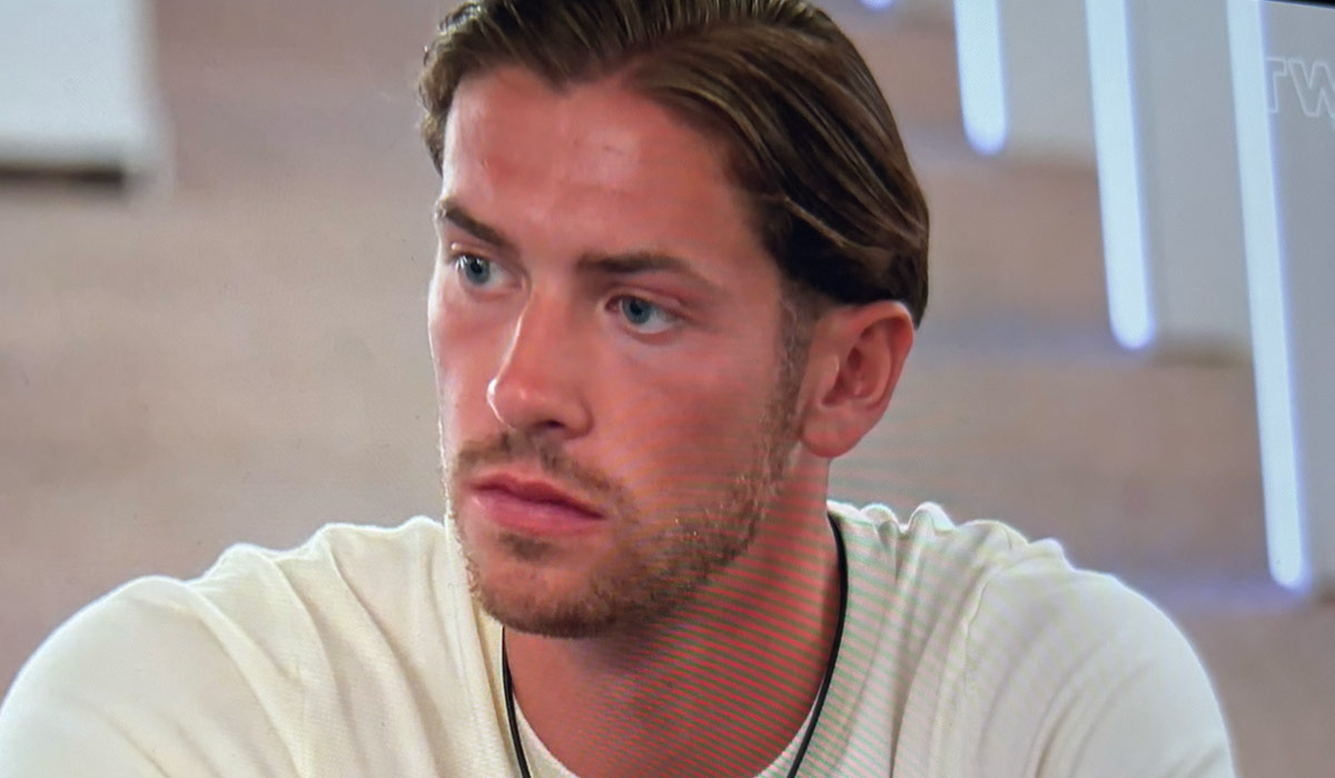 Kavan after the Casa recoupling. Pic: Love Island