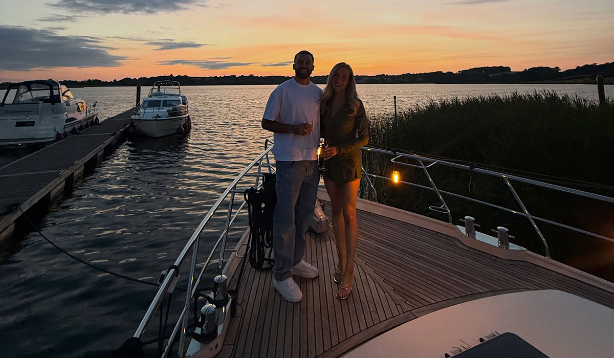 Pico Lopes and Leah enjoy Irish staycation after World Cup. Pic: Leah O’Shaughnessy / Instagram