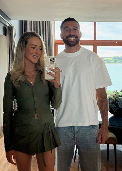 Pico Lopes and Leah enjoy Irish staycation after World Cup. Pic: Leah O’Shaughnessy / Instagram