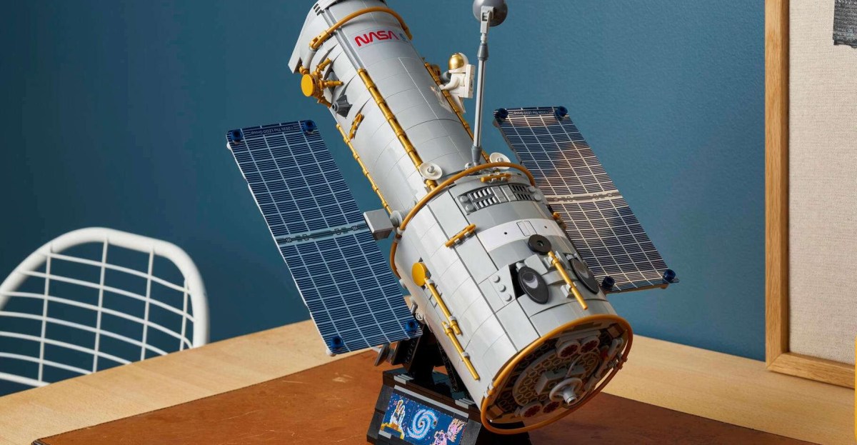 Lego’s new 1,252-piece set lets you peek inside NASA’s Hubble Space Telescope