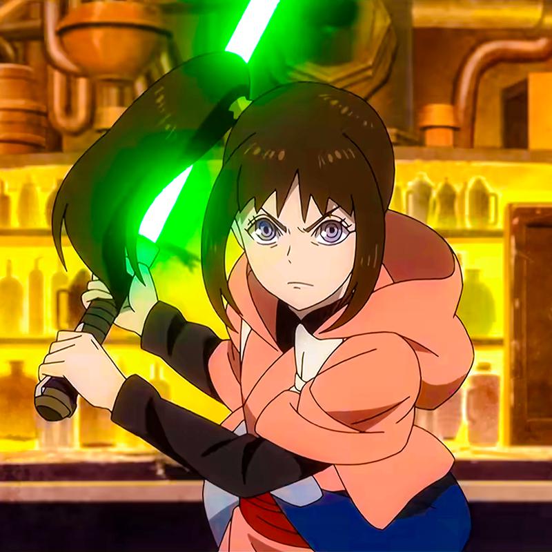 Lah Kara in Star Wars Visions Presents: The Ninth Jedi