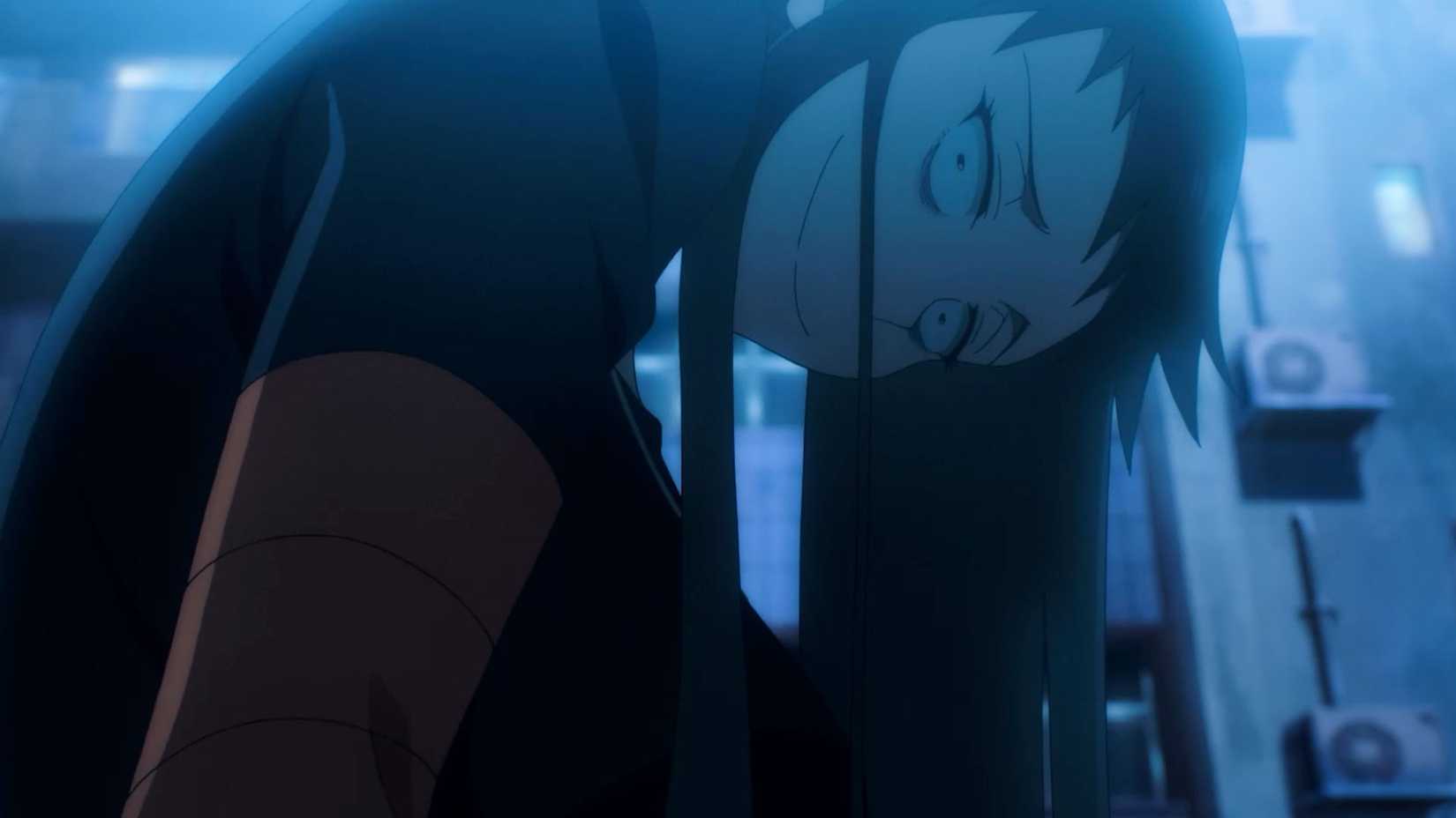 Kuroko in the Murcielago trailer