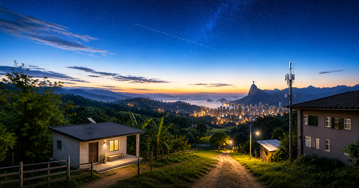 Satellites at Scale: A Performance Audit of Starlink in Brazil