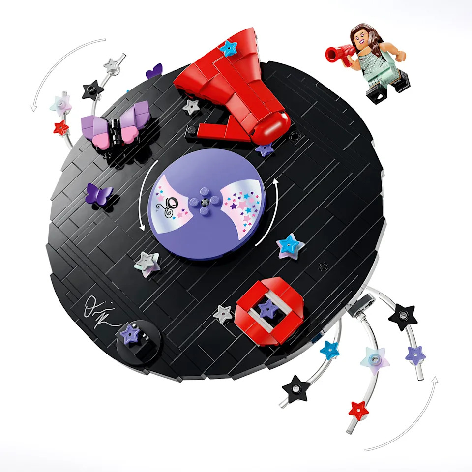 Olivia Rodrigo's Lego collaboration in vinyl