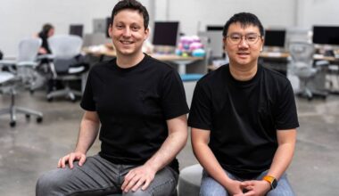 Ollama co-founders, CEO Jeff Morgan and Michael Chiang.