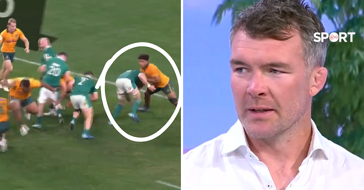 O'Mahony Slates Controversial Disallowed Ireland Try v Australia