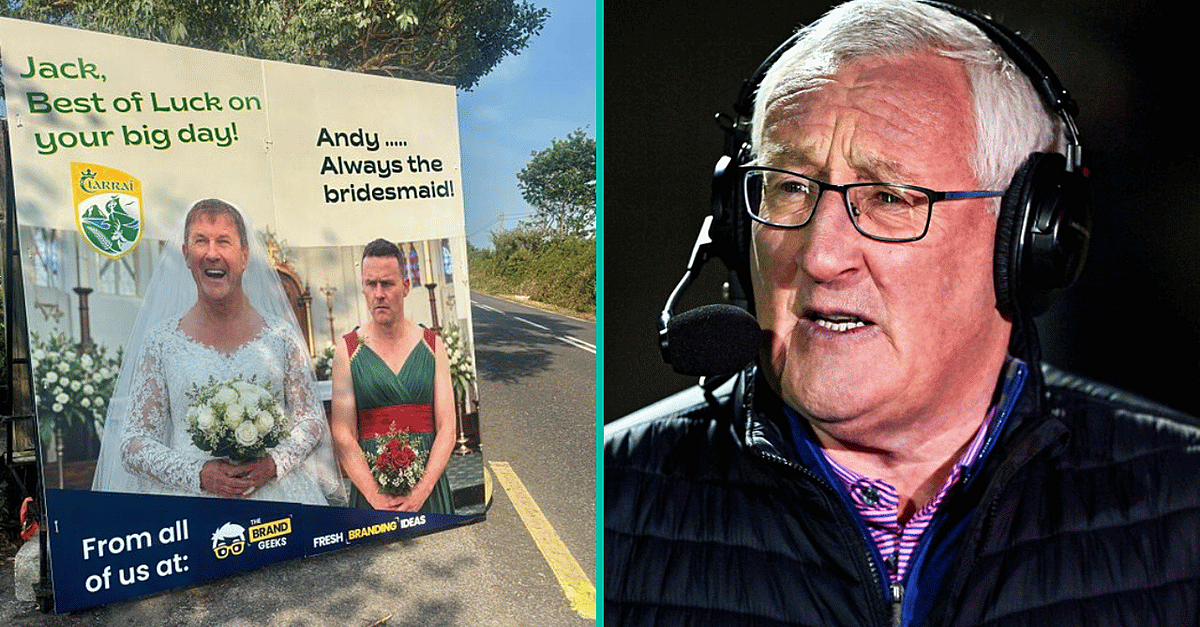 Pat Spillane Blasts Mayo Sign Removed By Kerry Before All-Ireland Final