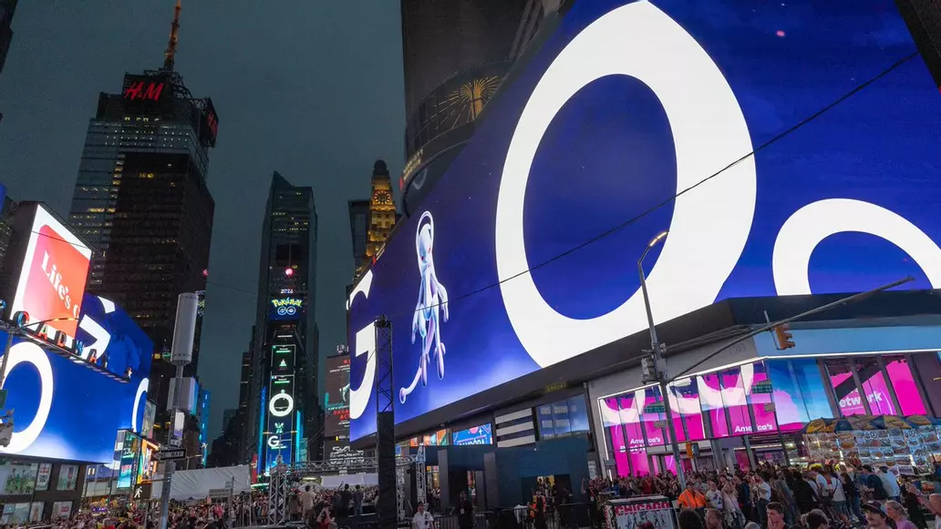 Pokemon GO 10th anniversary event featured 1,500-person Mega Mewtwo Y raid in Times Square Pokemon GO 10th anniversary event featured 1,500-person Mega Mewtwo Y raid in Times Square